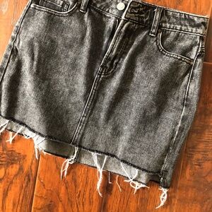 Denim skirt black Pac Sun